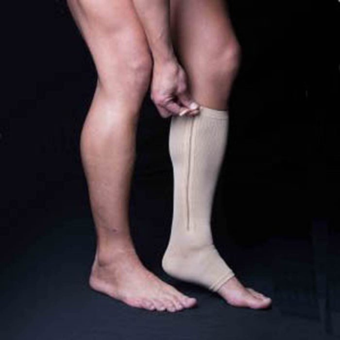 VITAL SOCKS Double economic offer (2 pairs + 2 gift) - compression socks with zippers