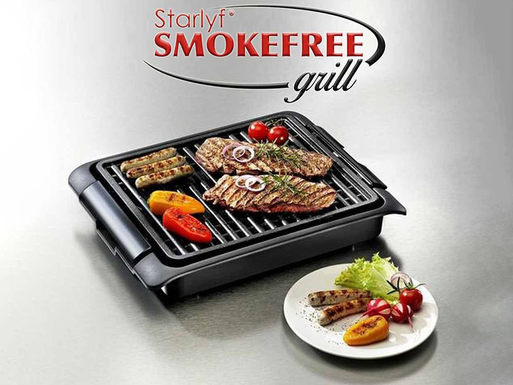 gavnlig perspektiv Abnorm STARLYF SMOKE FREE Non-smoking non-stick grill - Telestar Direct Marketing