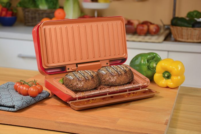 STARLYF NO FAT GRILL Hygienic grill with non-stick coating