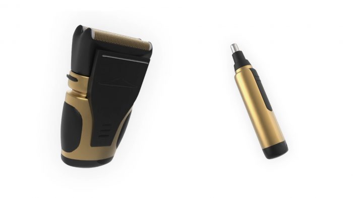 POWER MAX GOLD - GOLD EDITION Portable electric razor