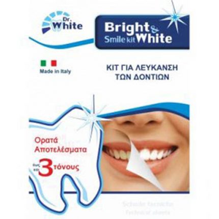 BRIGHT AND WHITE Kit for teeth whitening