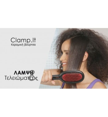 CLAMP IT Ceramic molding brush with patented arm