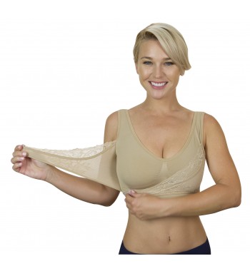 Set of 3 Comfortisse Push-Up Bra Comfortable adjustable bra