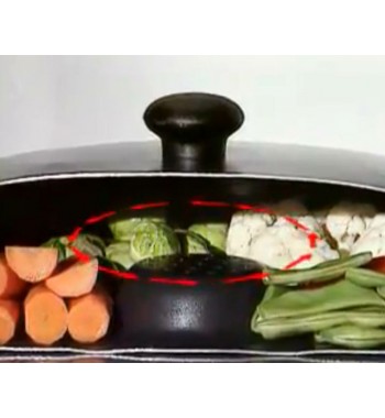 DRY FRY PAN Αντικολλητικό τηγάνι για υγιεινό μαγείρεμα
