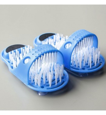 Foot Scrubber, Foot Brush Shower Foot Massagers Slippers Foot Cleaning  Bristle Slipper, Foot Care Foot Cleaning Bristle Slipper With Suction Stick  On | Fruugo NO