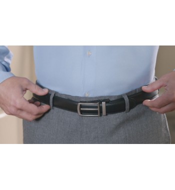 EXACT BELT Zone with adjustable system of 38 seats (Black)