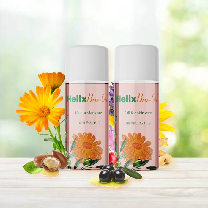 HELIX BIO-OIL Φυτικό λαδάκι για τις ραγάδες και το χαλαρό δέρμα
