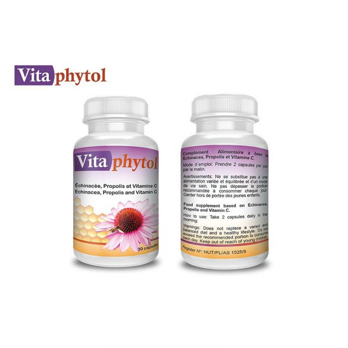 VITAPHYTOL Natural food supplement to strengthen the Immune 1 + 1 GIFT