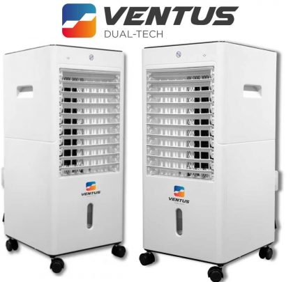 Ventus Dual Tech Aparat Portabil 4 In 1 Cu Functia De Incalzire Racire Purificare Si Ionizare A Aerului Αντιγραφή