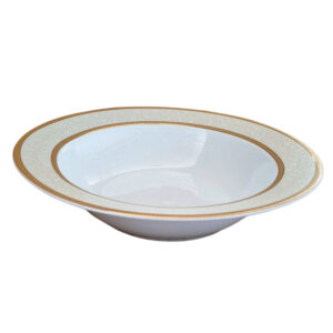 SALAD BOWL WITH DIAMETER 24 CM PORCELAIN WINTERBERG BOHEMIAN CODE ASTRA GOLD