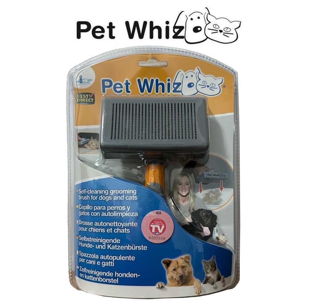 ADJUSTABLE PET HAIR REMOVAL BRUSH PET WHIZ ADJUSTABLE PET HAIR REMOVAL BRUSH PET WHIZ