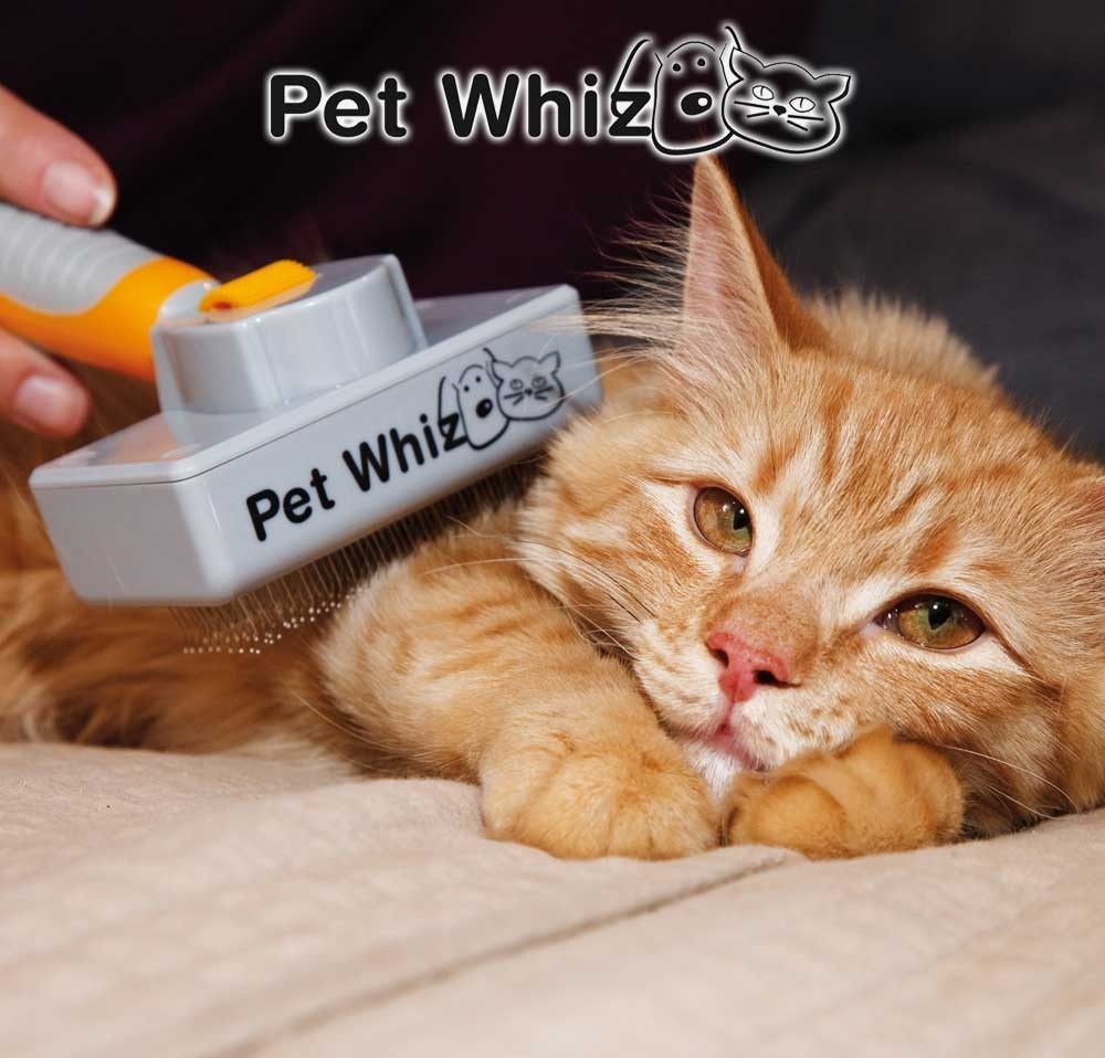 ADJUSTABLE PET HAIR REMOVAL BRUSH PET WHIZ ADJUSTABLE PET HAIR REMOVAL BRUSH PET WHIZ