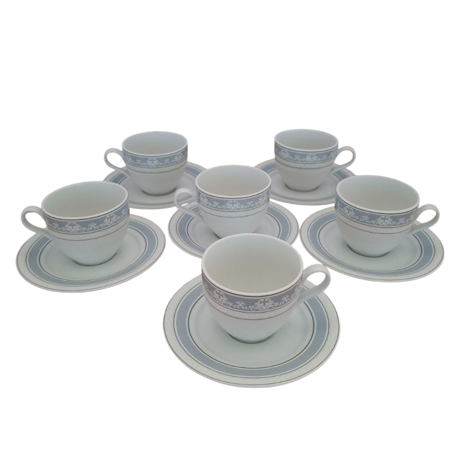 COFFEE SET 6 PCS. PORCELAIN WINTERBERG BOHEMIAN CODE RITA COFFEE SET 6 PCS. PORCELAIN WINTERBERG BOHEMIAN CODE RITA