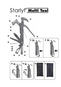 ΕΥΕΛΙΚΤΟ ΚΑΙ ΠΡΑΚΤΙΚΟ ΠΟΛΥΕΡΓΑΛΕΙΟ 18 ΣΕ 1 STARLYF MULTI TOOL