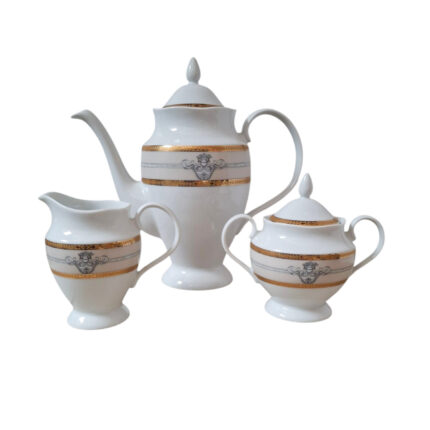 3-Piece Porcelain Tea Serving Set – Winterberg Bohemia (Code: Astra 3209)